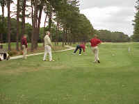 First shot off the tee...